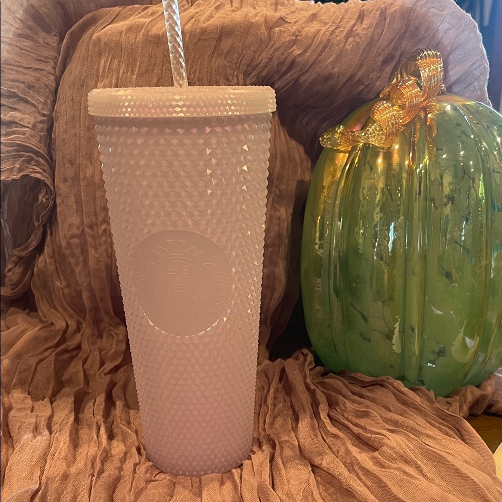 Starbucks Blush Pink Textured Tumbler